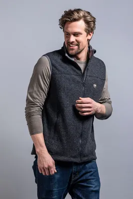 Lakho Mens Vest Strickfleece-Weste - Tatonka
