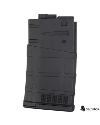 Cargador Polímero 100 Rondas RAPAX para Secutor Arms
