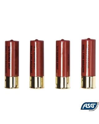 Pack 4 Cartuchos Escopeta - ASG