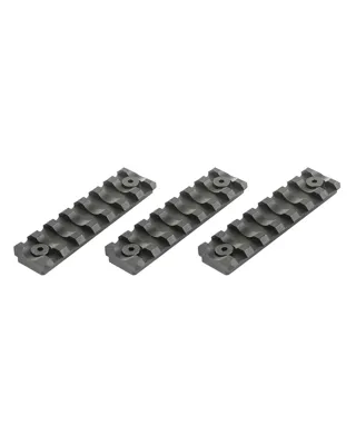 Kit 3 Raíles QRS KeyMod 7 Ranuras - VegaForce