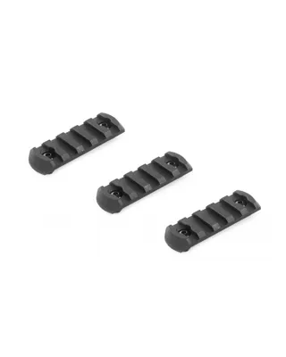 Kit 3 Raíles QRS M-LOK 5 Slots para Rail 21mm - VegaForce