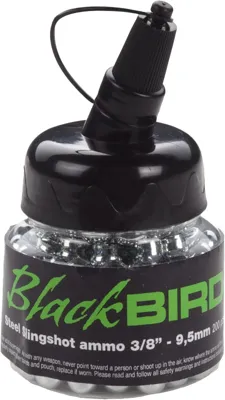 Βληματα Σφενδονας Steel 200PCS - black Bird