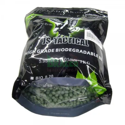 Pallini Biodegradabili Da 0,23 Grammi - Verdi - JS Tactical