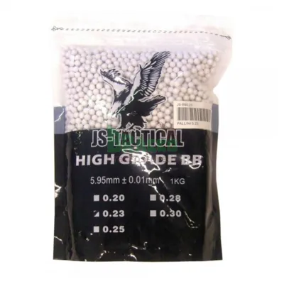 Pallini Da 0,23 Grammi - Bianchi - JS Tactical
