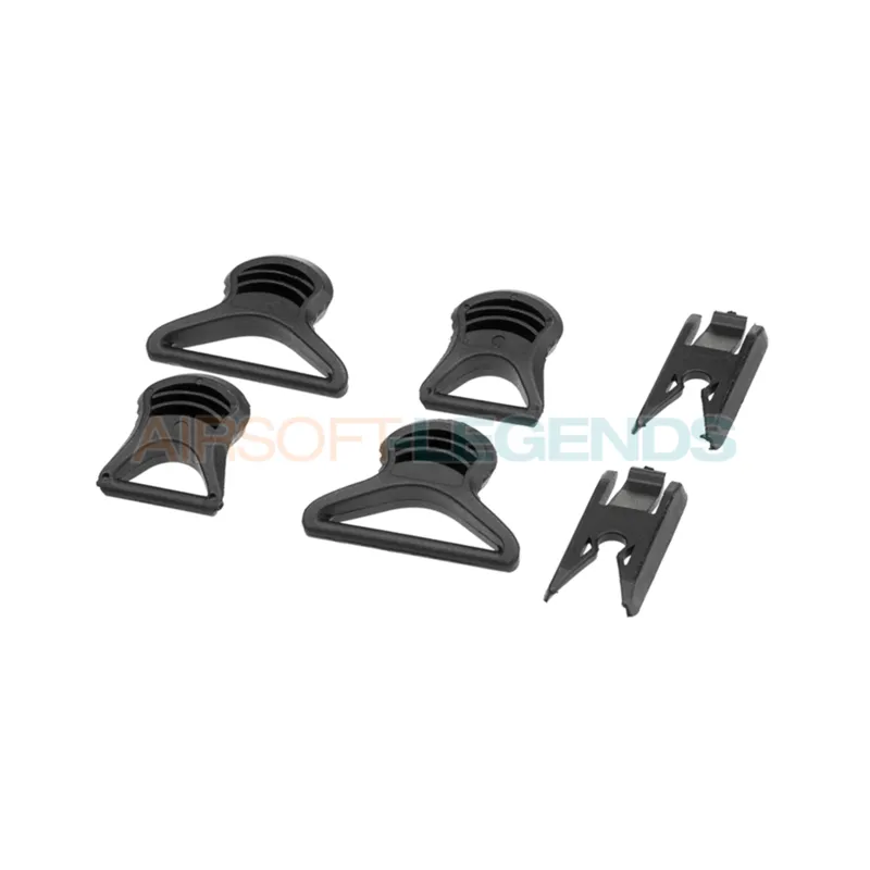 Emerson FAST Goggle Swivel Clips · Negro