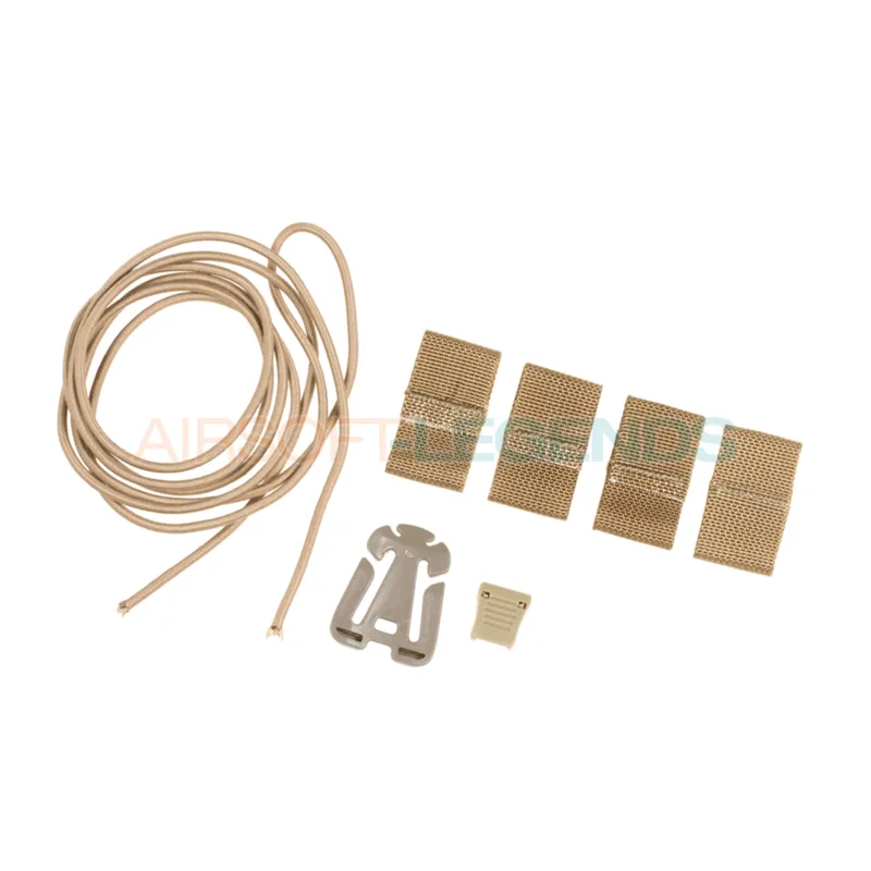 FMA Airsoft FMA Helmet Modification Kit · Tan / FDE