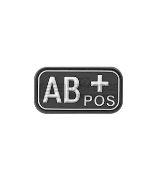 Bloodtype Rubber Patch AB Pos - JTG