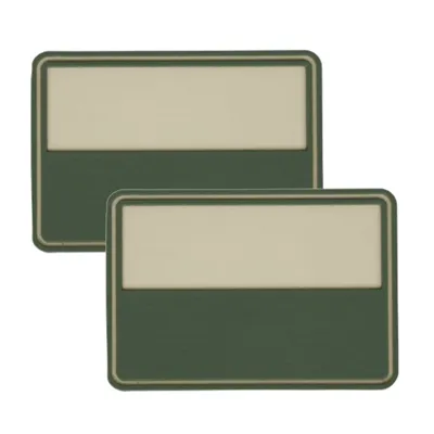Naszywka PVC - Flaga Polska - Beżowy - 2SZT. -FPL-RB-13 - Helikon