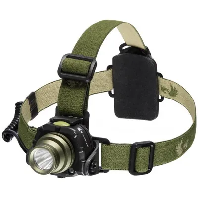 Latarka Czołowa Spook - Touchless Switch - 200 lm - Oliwkowy - FHL0036 - Falcon Eye