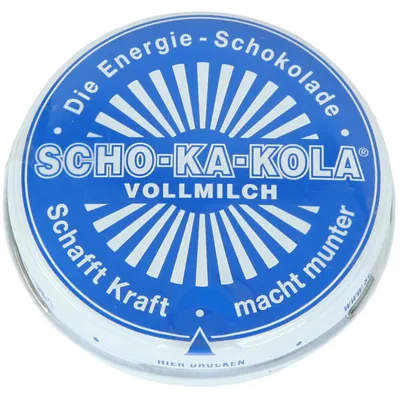 Vollmilch-Schokolade Mit Koffein 100 g - Scho-Ka-Kola