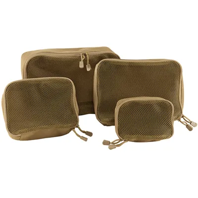Packwürfel US Copper Packing Cubes Camel 4-TEILIG - Brandit