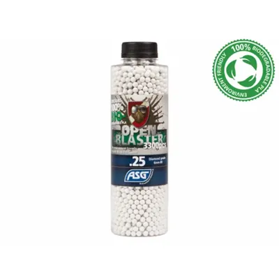 Open Blaster, 0.25g, BB, 3300 Pcs. Bottle