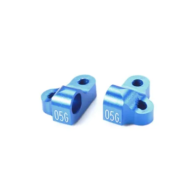 TRF419 Rigid Querlenkerhalter 05g (2 Stück) Blau 54700 - Tamiya