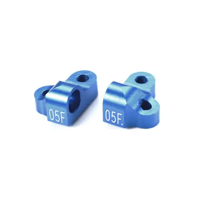 TRF419 Rigid Querlenkerhalter 05F (2 Stück) Blau 54699 - Tamiya