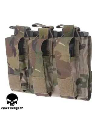 Triple Magpouch M4/Pistola - Emerson