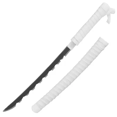 Mini Katana Demon Slayer Inosuke Weiß Inkl. Scheide Und Schwertständer - Haller