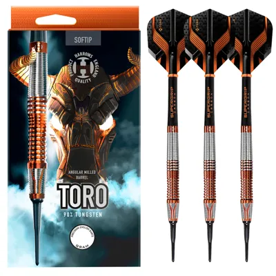 Toro 90% Tungsten Softip Darts - Harrows