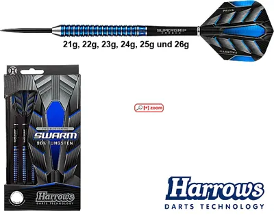 Swarm 90% Tungsten - Steeltip Dartpfeile | 26g - Harrows