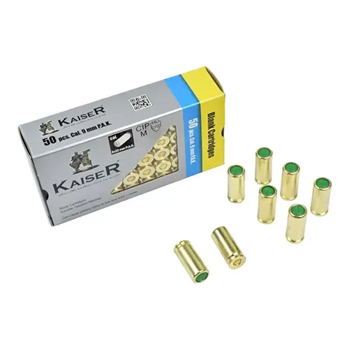 Cartuchos en Kaiser de 9 mm (KA9) · Blanco