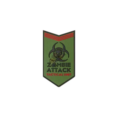 Zombie Attack Rubber Patch Forest - JTG