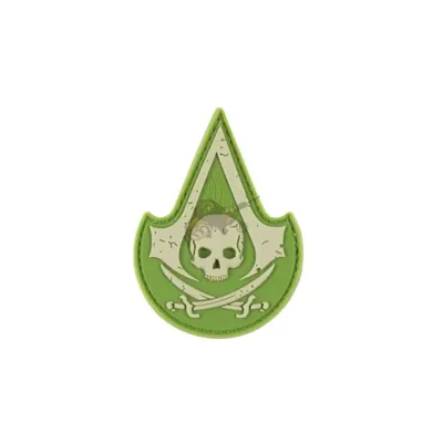 Assassin Skull Rubber Patch - JTG