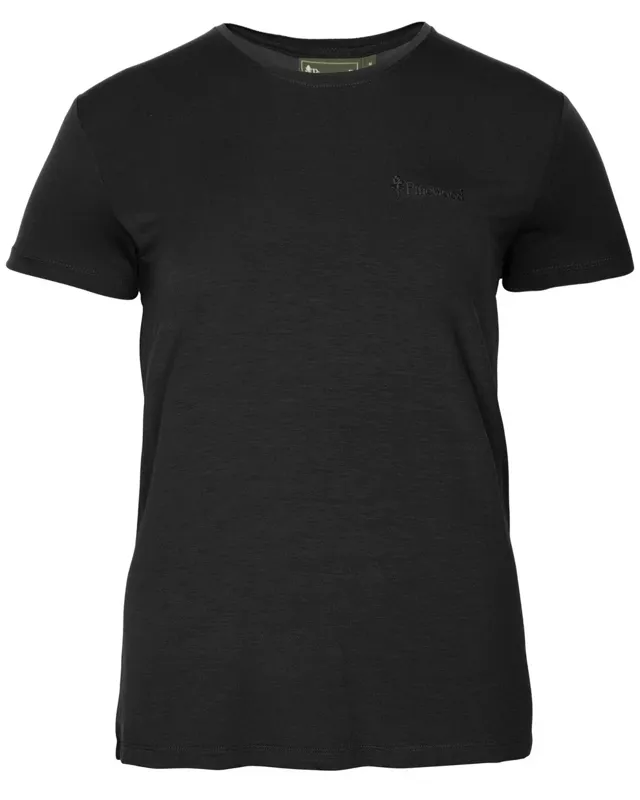 Pinewood Γυναικεία Μπλούζα Active Fast-Dry T-Shirt Μαύρο