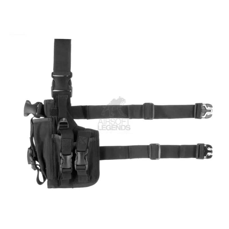 Invader Gear SOF Holster Left Handed · Negro