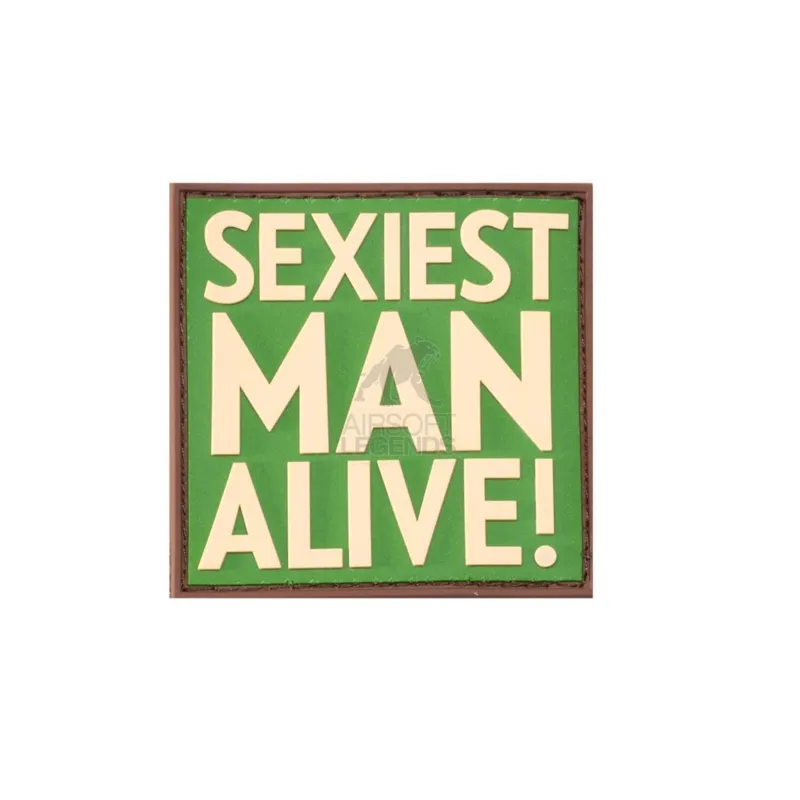 JTG Sexiest Man Alive Rubber Patch