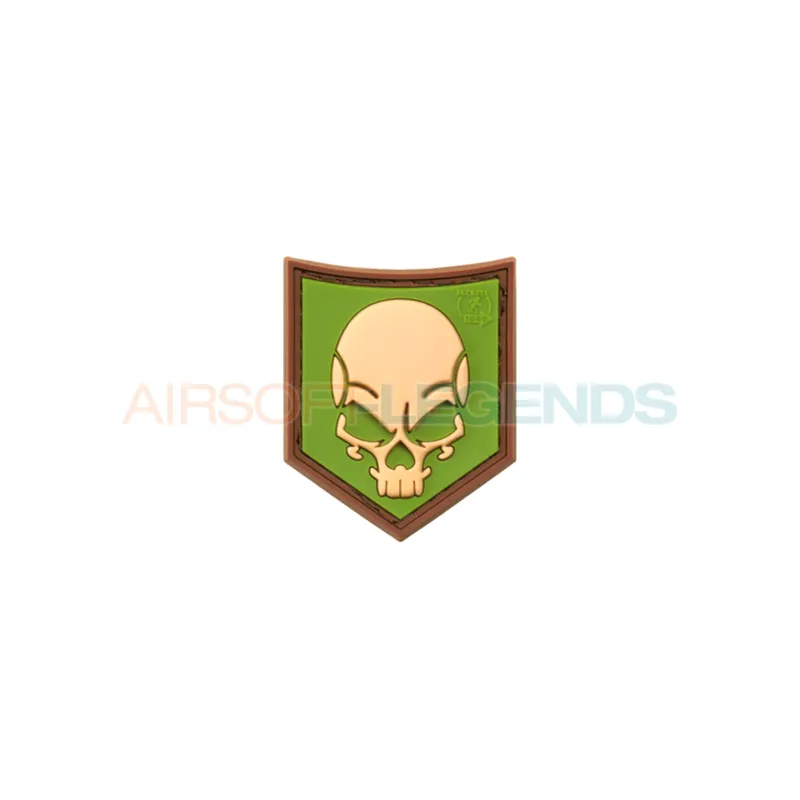 JTG SOF Skull Rubber Patch · Verde / OD