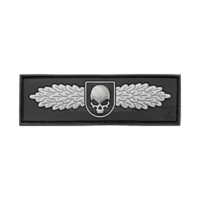 Winged Skull Rubber Patch - JTG