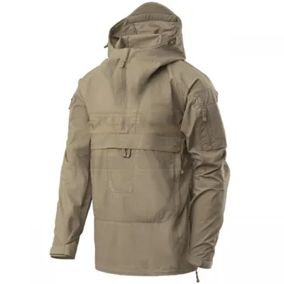 Tracer Anorak Jacket - PolyCotton Stretch Ripstop - RAL 7013 - M - Helikon-Tex