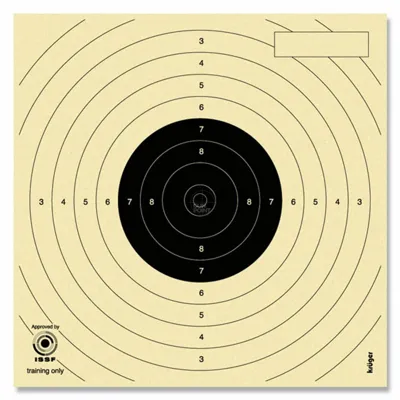Air Pistol Target 14 x 14 cm - Krüger