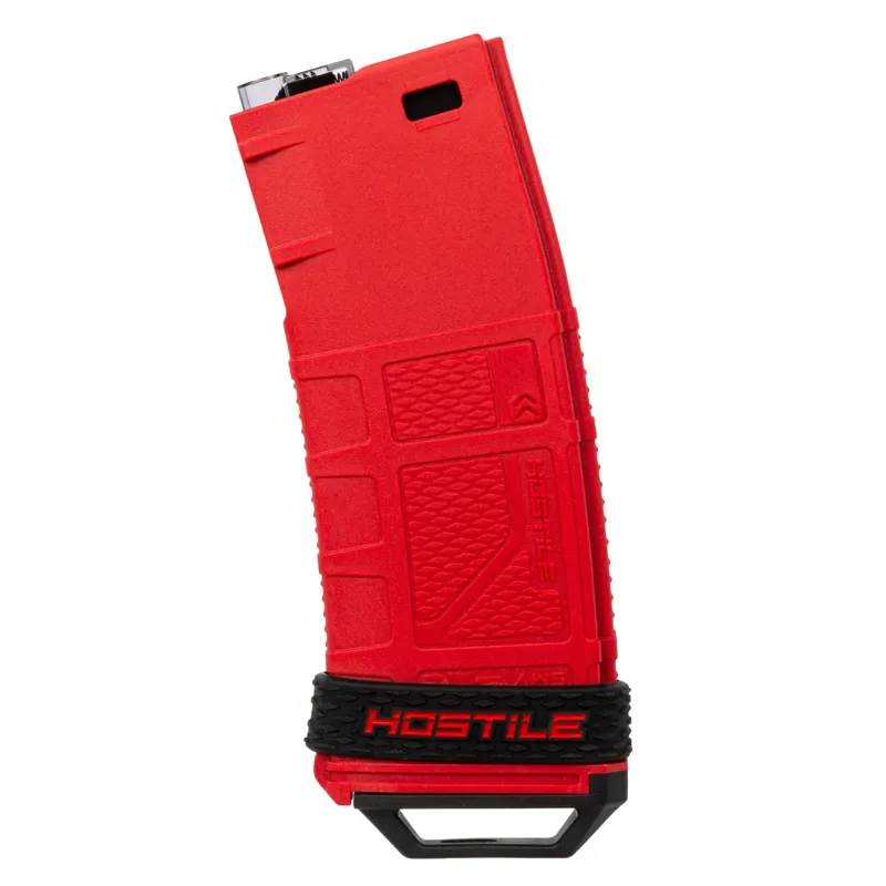 HK Army Hostile AWS 250 MAG · Rojo