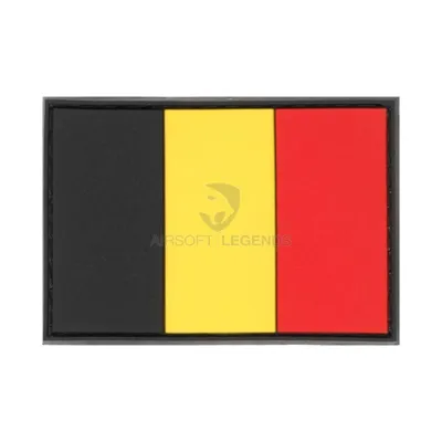 Belgium Flag Rubber Patch - JTG