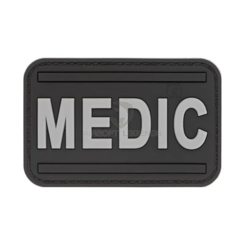 JTG Medic Rubber Patch · Negro