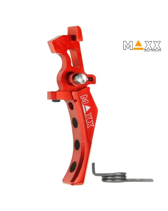 Maxx Model Gatillo CNC Style D · Rojo