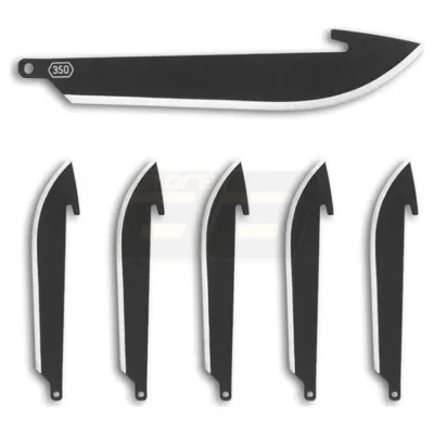 Razor 3.5 Inch Drop Point Replacement Blades - Outdoor Edge