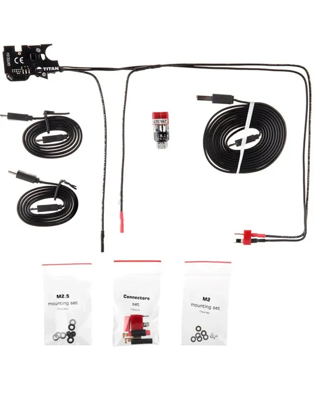 Gate Titan V2 Advanced Set Cableado Trasero
