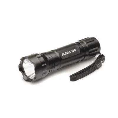 Latarka Ręczna Alpha - 120 lm - Czarna - L-ALPHA-120 - Falcon Eye