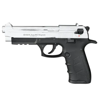 P92 Magnum Schreckschusspistole 9mm P.a.k. Chrom - Ekol