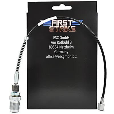 Pressluft DIN Adapter Mit 450 mm Pressluftschlauch - First Strike
