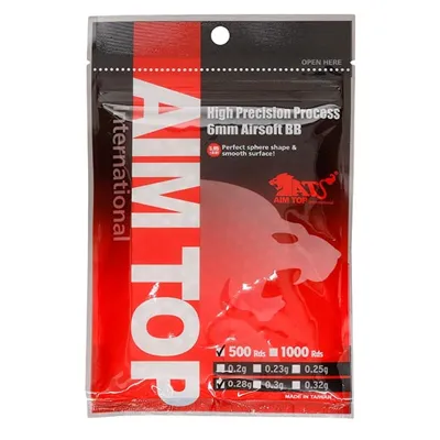 Top High Precision 0.28g 500ER Beutel Weiss - AimTop