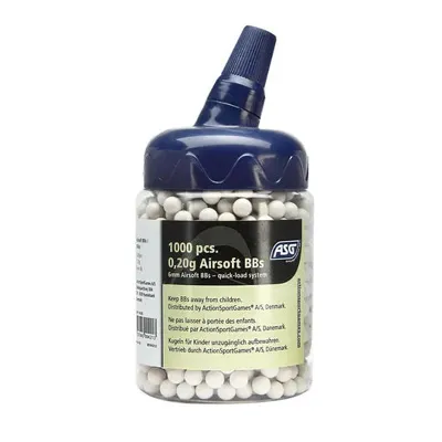Standard Grade BBs 0,20g 1.000ER Speedloader Weiss - ASG