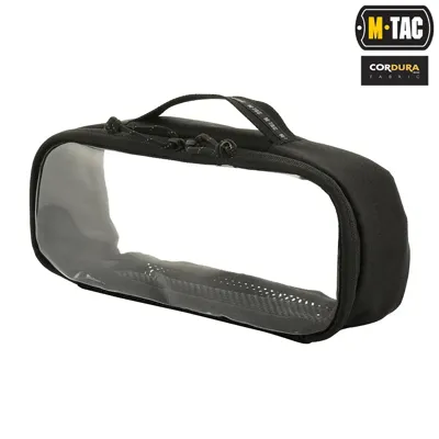 Θήκη Οργάνωσης Utility Transparent Elite Medium Μαύρη - M-Tac