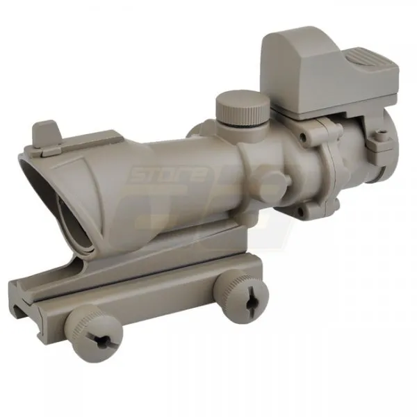 Aim-O ACOG 4x32 Scope & Mini Red Dot · Tan / FDE