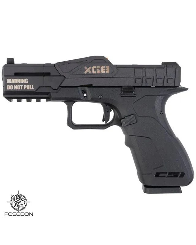 Poseidon Pistola XG8-PB · Negro
