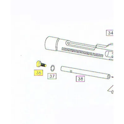 M4 Part #036 Valve Assembly Set Screw - Wei-ETech