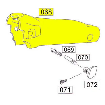 SOCOM Part NR.068 Cheek Pad - Wei-ETech