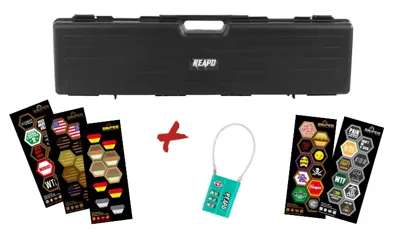 Kofferset Waffenkoffer 95cm Wavefoam - Reapo