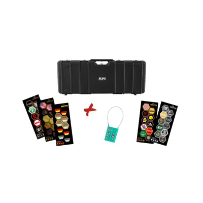 Kofferset Waffenkoffer 90cm Wavefoam - Reapo
